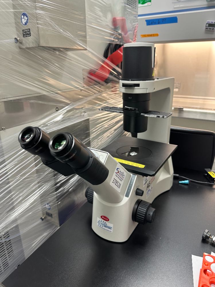 Image of Motic AE2000 Inverted Microscope